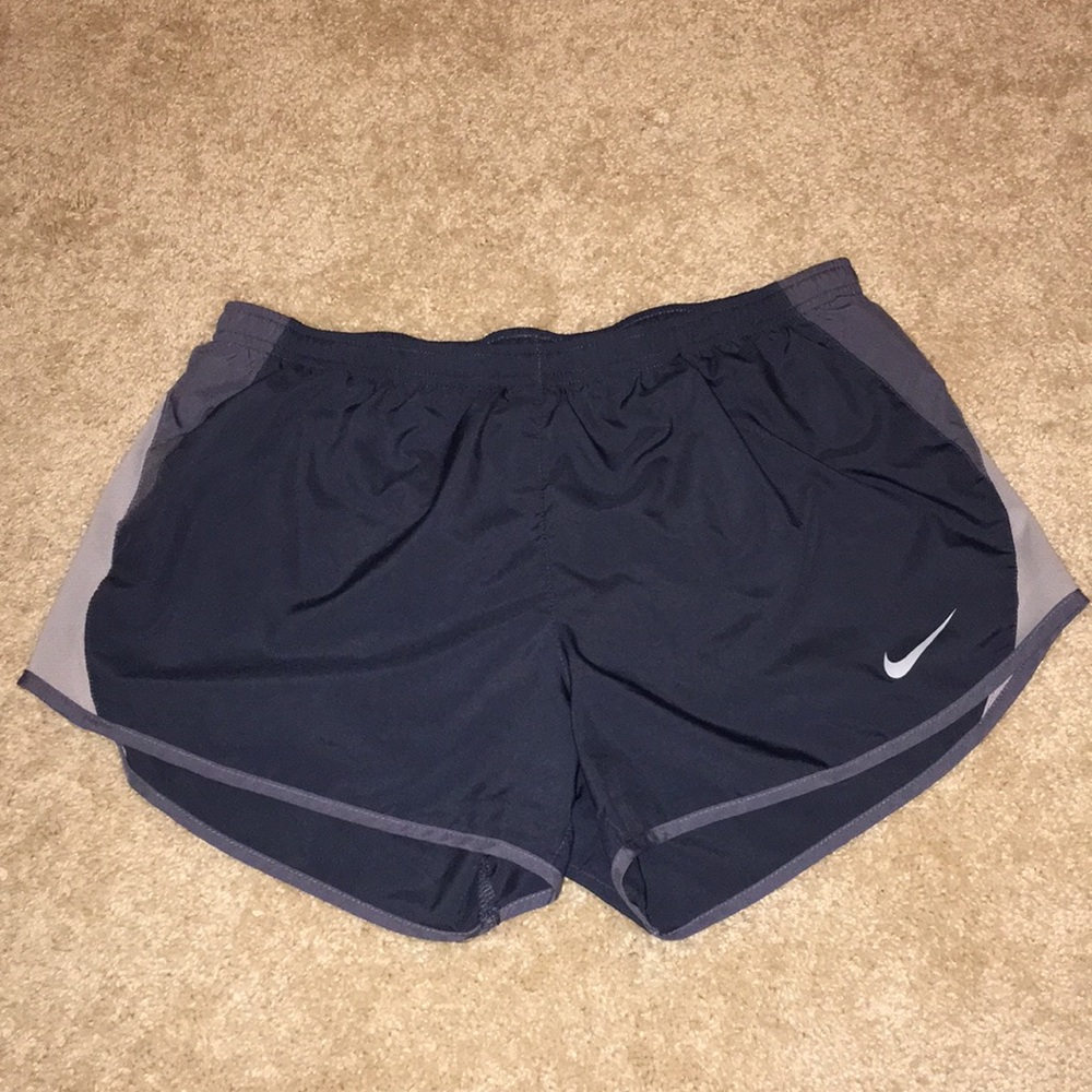 Navy Nike Running Shorts